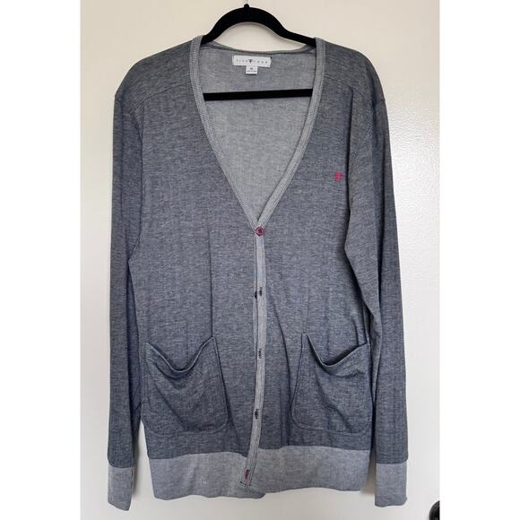 Five Four Men's Malvern Cardigan in Gray Size XL - Picture 1 of 4